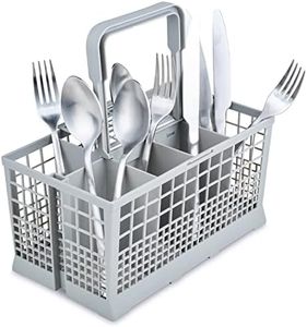 Dishwasher Silverware Cutlery Basket (9.5 x 5.4 x 4.8 inches) for utensils Compatible with most brands- GE, Whirlpool, Samsung, BOSCH, Maytag, KitchenAid, Kenmore