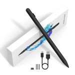 Stylus Pen for Microsoft Surface,30mins Fast Charging Surface Pen,4096 Pressure Magnetic Attachment,Palm Rejection,Windows Digital Pen for Surface Pro 11/10/9/8/7/6/5/4/X,Surface Go/Book/Laptop/Studio