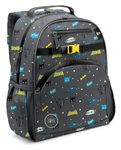 Simple Modern DC Comics Batman Toddler Backpack for School Girls and Boys | Kindergarten Elementary Kids Backpack | Fletcher Collection | Kids - Medium (15" Tall) | Batman POW!