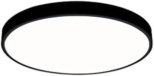 EMITTO Ultra-Thin 5CM LED Ceiling Down Light Surface Mount Living Room Black 30W