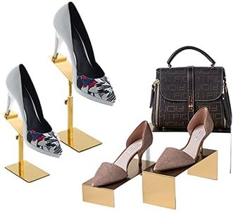 K KAIDIYIN Purse Display Stand and Shoe Display Stand Set