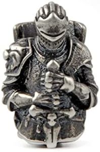 FLAMEDUKE Knife Lanyard Beads,Paracord Bead,Knight Paracord Knife Lanyard,Beard Beads for Men, EDC Paracord Beads for 550 Paracord (FD-030S)