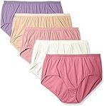 Just My Size Women's 5 Pack Cotton 