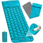 Sleeping Pad for Camping,Self Inflating Sleeping Pad with Pillow,Built-in Inflatable Pump,Ultralight Air Camping Mat,Portable Thick Waterproof Sleeping Mat, for Hiking Travel