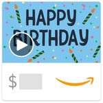 Amazon.ca eGift Card - Birthday Candles (Animated)