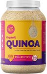 Yogabar Organic Quinoa 1kg - Certified Organic Quinoa for a Healthy Heart - Gluten Free Quinoa Grain - Diet Food for Weight Loss - Quinoa Organic That Helps Manage Sugar Levels - Superfood