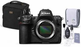 Nikon Z8 Mirrorless Camera Body Bundle, 45.7MP Full-Frame Stacked CMOS Sensor, 8K Video, 4K 120p, 493-Point AF, with Camera Bag, Cleaning Kit, 1-Year Warranty
