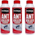 3 x Nippon Ant Killer Powder Indoor Outdoor Ant Crawling Insect Wasp Nests 300g
