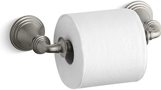 KOHLER 10554-BN Devonshire Toilet Paper Holder, Brushed Nickel