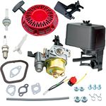 Ruma Air Cleaner Pull Recoil Starter Tune Up Kit for Honda GX120 GX160 GX200 Harbor Freight Predator 212cc Generac 196cc 208cc Champion 163cc 196cc 208cc Engine Water Pump Pressure Washer