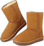 GoodValue Womens Snow Boots Suede F