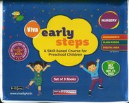 Viva Early Steps Pre-School Kit For Nursery Set of 9 Books - 2024 Edition