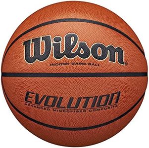 WILSON Evolution Game Basketball - Game Ball, Size 7 - 29.5"