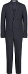 Van Heusen Mens Big 2-Piece Formal Business Suit Pants Set, Bank Blue, 16 US