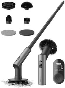 HOTO Swift™ Blast Cordless Electric Spin Scrubber, Digital Display Screen