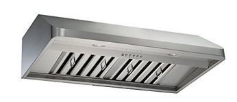 Brillia CHX9130SQB-1 Under Cabinet Range Hood 680 CFM Stainless Steel with LED Lights, 30-Inch