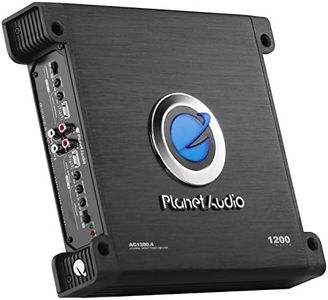 Planet Audio AC1200.4 Anarchy 1200 Watt, 4 Channel, 2/8 Ohm Stable Class A/B, Full Range, Bridgeable, MOSFET Car Amplifier
