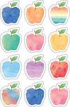 Teacher Created Resources 5635 Watercolor Apple Mini Accents