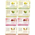 NATURE LEAGUE-Natural,Handmade Skin Hydrating & Detoxing Soap, Camphor,Sandalwood,Turmeric,Goat Milk Soap with Natural Oils & Vitamin-E,SLS & Paraben Free,Anti-Acne,Anti Bacterial (Pack of 8) 800 gms