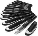 Zebra Fuente - Disposable Fountain Pen - Black Ink - Pack of 12