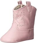 Baby Deer Baby Western Boot, Pink, 0 M US Infant