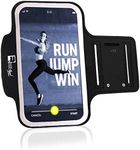 RevereSport Samsung Galaxy Ultra S24/S23/S22/S21/S20 Armband. Sports Arm Phone Case Holder for Running, Exercise, Gym Workouts (6.9)