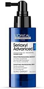 L'Oreal Professionnel Hair Serum, Serioxyl Advanced Serum, Thickening Serum Oil, For All Scalp Types, Scalp Relief,For Hair In Need of Volume and Texture, Serie Expert,Professional, 90 ML