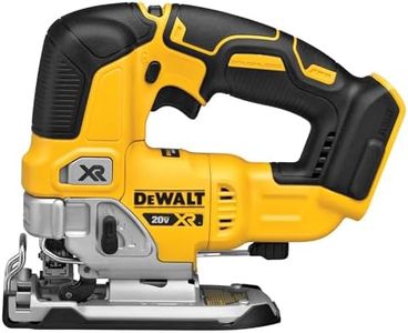 DEWALT 20V MAX XR Jig Saw, 3,200 Blade Speed, Cordless, Brushless Motor, LED Light, Bare Tool Only (DCS334B)