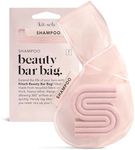 Kitsch Bar Soap Saver Bag - Recycled Mesh Beauty Bar Soap Pouch for Body Wash, Conditioner & Shampoo Bars, Soap Savers Holder to Preserve Bar Soap, Eco-Friendly, Patented Soap Bag - Blush