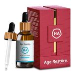 Age Restore Hyaluronic Acid Face Serum with Niacinamide, Reduce Wrinkles & Fine Lines with Hyaluronic Serum for Face, Hydration Face Serum for All Skin Types - 1FL OZ