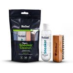 Helios Super Sneaker Cleaner Kit 125 ml | Sneaker cleaning kit | Shoe cleaner kit | Sneaker Cleaner Kit Used for Nubuck, Sport Shoes | All Shoe Cleaning Purpose With Shoe Cleaning Brush (Pack Of 1)