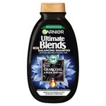 Garnier Ultimate Blends Magnetic Charcoal Shampoo - 300ml: Detoxify and Revitalize Your Hair