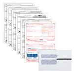 TOPS W2 Forms 2020, Tax Forms Kit for 26 Employees, 6-Part W2 Tax Form Sets with Self Seal W2 Envelopes, Includes 3 W3 Forms (TX22904KIT-20)