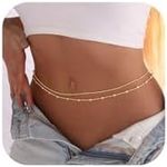 Rotnso 14K Gold Plated Body Chains 