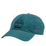 Timberland Men's Cotton Canvas Baseball Cap, Balsam Green, One Size