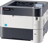 Kyocera 1102T72US0 ECOSYS P3055dn Black & White Network Printer, 5 Line LCD Screen with Hard Key Control Panel, Up to Fine 1200 DPI Print Resolution, Wireless and Wi-Fi Direct Capability