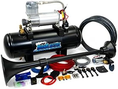 HornBlasters Mini-Tug 2 Gallon All-In-One Air Horn Kit - Easy Install - Big Sound