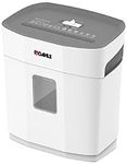 Dahle PaperSAFE 120 Paper Shredder (8 Sheets, Oil-Free, Jam Protection, Cross-Cut, for Home-Office) Grey,36.6 x 34.7 x 21.7cm