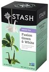 Stash Tea Fusion Green and White Tea, 18 Count