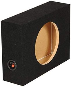 Q Power SHALLOW10 Single 10" Single Sealed Shallow Box