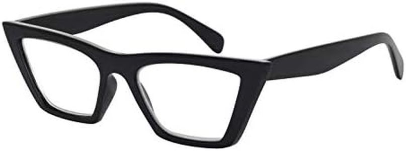 OCCI CHIARI Oversized Womens Reading Glasses(1.75 Black) Retro Cat Eye Readers(1.0 1.25 1.5 1.75 2.0 2.25 2.5 2.75 3.0 3.5 4.0 5.0 6.0)