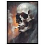 MTG Magic The Gathering (Smoking Death) - 100ct Matte TCG Card Art Sleeves by Ai Armor