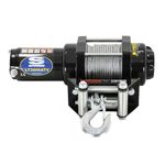 Superwinch 1130220 LT3000ATV 12 VDC winch 3,000lbs/1360kg with roller fairlead, mount plate, handlebar rocker switch, and handheld remote