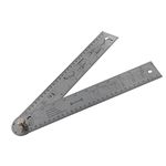 Silverline Easy Angle Protractor Rule 600mm (783421)