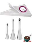 Cupcake & Doughnut Filler Tool with 3 Bismarck Piping Tips and 20 Disposable Piping Bags 12 inch