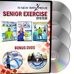 Premium, Senior Exercise DVD System: Includes: 5 DVDs + Resistance Band + Balance Exercises + Nutrition Guide + More. All Exercises are Shown Both Standing and Seated in Chair Exercise You Will Love!