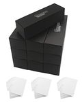 Card Storage Box with Dividers, 10 Count