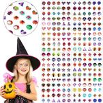 AUGSUN Halloween Stickers Earrings,