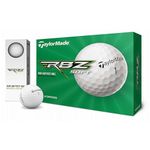 TaylorMade RBZ Soft Golf Balls 12 count (pack of 1), White