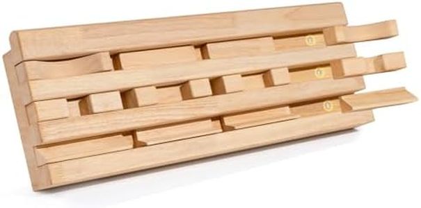 SINGBLA DIY Hangboard Rock Climbing, Wooden Climbing Hang Board as Training Fingerboard with Magnetic Multifunctional Block, Doorway Hangboard for Hanging Practice and Finger Strength Training